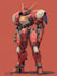 create  mecha gundam and humanoid character concept for you