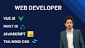 be your frontend developer for custom vue js or nuxt js websites