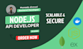 build secure rest apis and backend applications using node js and express