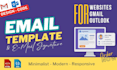 email template design, email marketing