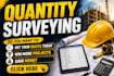 do boq, cost and material estimate, quantity takeoff