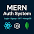 build a secure login and signup system using mern stack