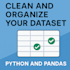 clean and organize your dataset using python and pandas