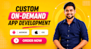 develop on demand app development, booking app and delivery mobile apps