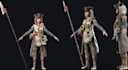 3d metahuman unreal engine game character, stylized humanoid, photos to 3d model