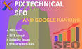 technical SEO issues and improve your google rankings