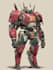 make a mecha robot gundam illustrations