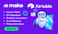 build make com automation workflows integromat nocode automation api integration
