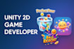 develop 2d games using unity game engine