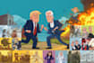 create political and editorial cartoons