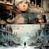 create comic script children illustration, kid picture book,