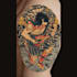 make a traditional japanese irezumi tattoo