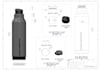 design realistic 3d product bottles with texture and logo