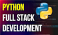 develop python full stack web apps with ai development