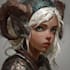 draw a fantasy character portrait and friendship portrait