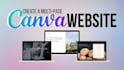 design your dream canva website no coding multi page