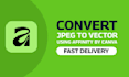 convert jpeg to vector using affinity by canva