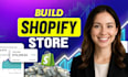 build shopify store design redesign, shopify website, shopify dropshipping store
