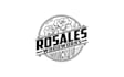 design confident rose outline awesome logo