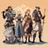 draw your dnd party