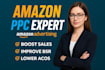 setup, optimise and manage amazon PPC campaigns amazon ppc ads fba campaign