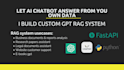 build custom chatbot using rag, gpt, llama and agentic ai