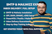 configure SMTP, powermta, and mailwizz with inbox delivery