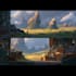 make stunning environment concept art and sci fi art