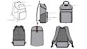 design your bag, handbag, backpack, or luggage with a professional tech pack