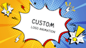 create a simple logo animation