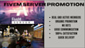 do server promotion, gaming server, dayz, discord promotion for growth