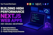 do web application development with nextjs and cms