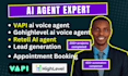 build vapi ai calling agent, gohighlevel automation appointment retell ai voice