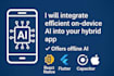 integrate efficient on device ai into your hybrid android and ios