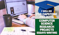 phd capstone projects, computer science, research projects