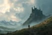 draw a natural landscape and background illustration