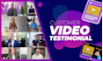produce a high quality 4k client testimonial video