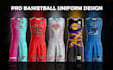 design basketball uniform and jersey sublimation