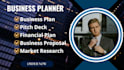 create detailed business plan, pith deck and market strategy