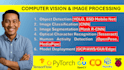 do object detection, ocr, ar, segmentation, yolo, opencv, face hand recognition