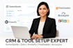 crm setup workflow automation sumoquote, zoho, acculynx, knowify freshsales