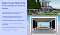 teach you sketchup for architecture and 3d design