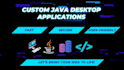 develop a professional javafx desktop application with database integration