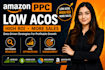 manage and optimize amazon PPC campaigns to improve acos and sales