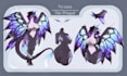 draw custom furry reference sheet, furry anthro character, oc ref sheet fursuit