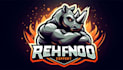 make unique rhino logo with tshirt design and free revisions