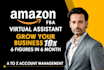 be your amazon fba wholesale virtual assistant