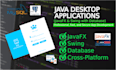 do java desktop applications javafx, swing with database integration