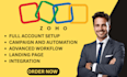 zoho crm zoho one zoho migration zoho flow zoho automation zoho analytes