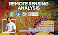analyze remote sensing imagery and gis mapping with satellite data